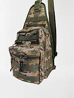 Тактична сумка барсетка з кріпленнями MOLLE (Cordura, мультикам) 4Profi 9001