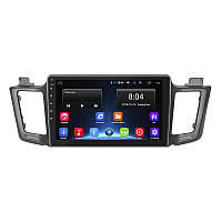 Штатная магнитола Lesko для Toyota RAV4 IV (CA40) Рестайлинг 2015-2019 экран 10" 2/32Gb Wi-Fi GPS Base