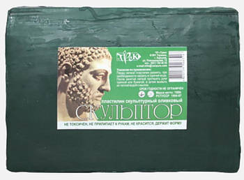 Пластилін скульптурний ТРЕК Скульптор 1 кг олівковий 000707