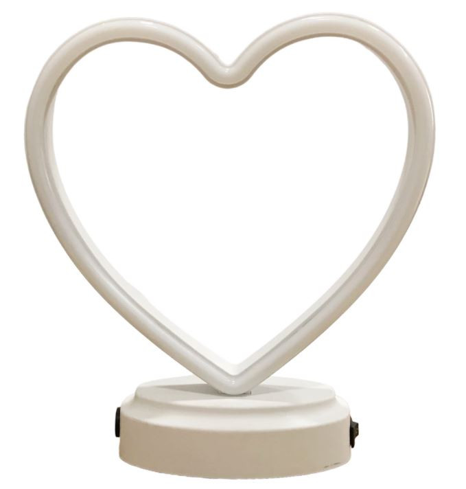 Нічник дитячий Серце 19*21см 309 (на батарейках + USB), фото 1