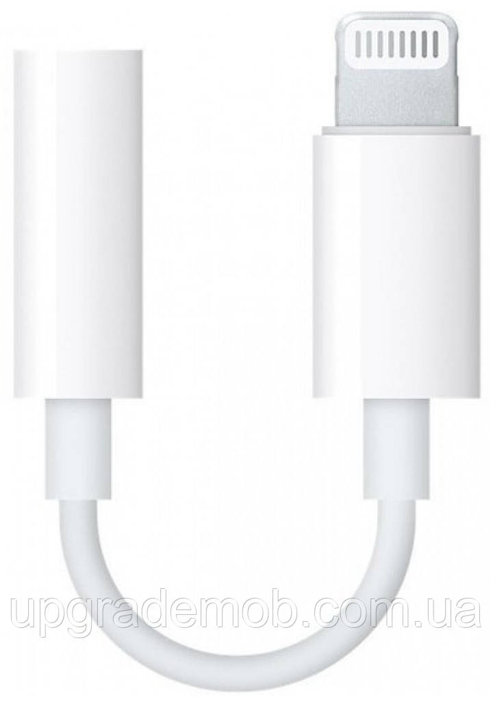 Адаптер Apple Lightning to 3.5mm Headphones (MMX62), фото 1