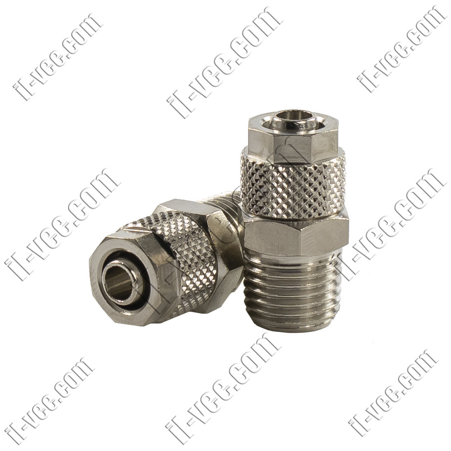 Адаптер прямий Aignep 100000007, 8/6 мм-G1/4"