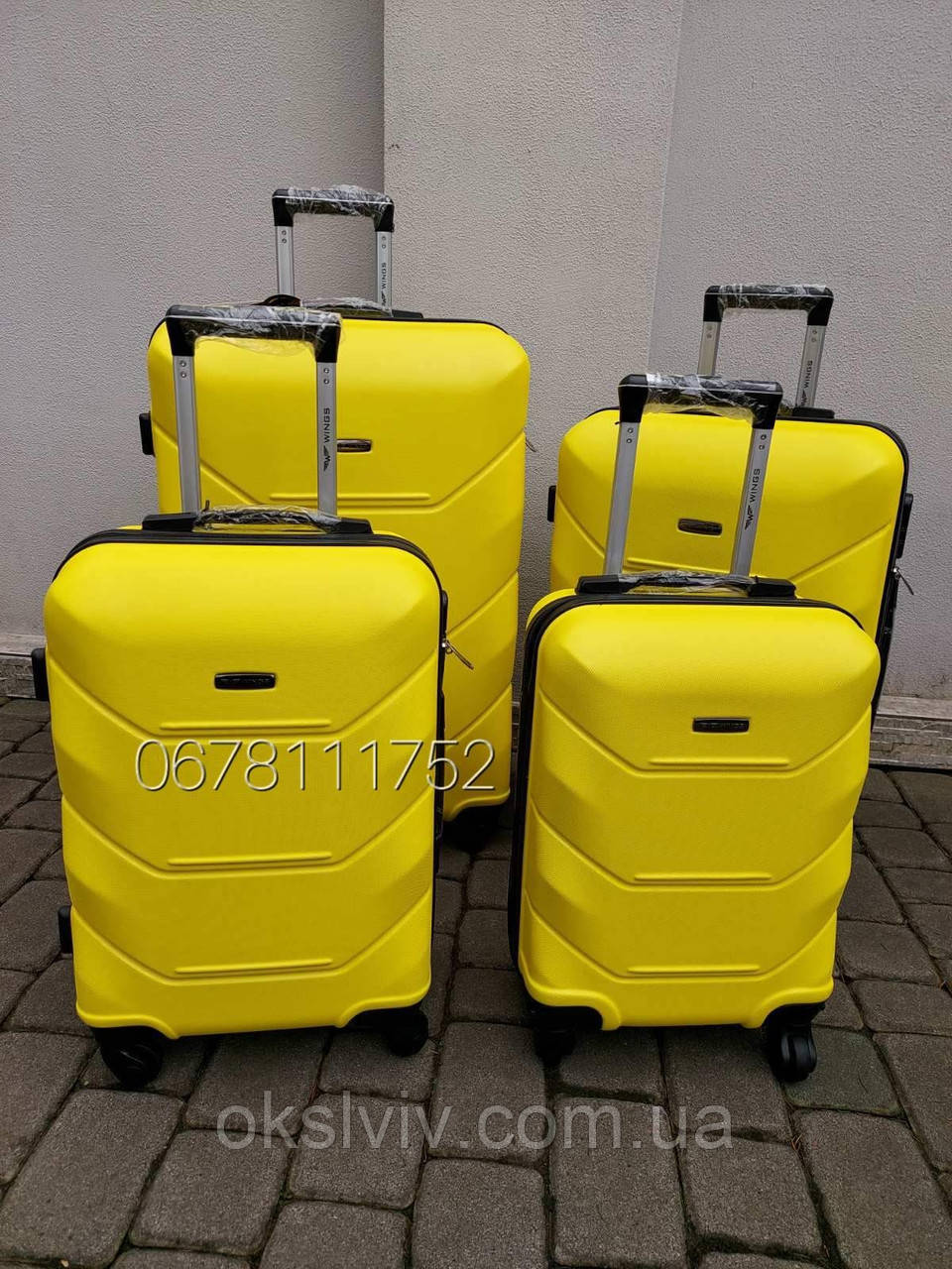Валіза WINGS147   XS/S/M/L Польща сумки валізи на колесах