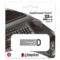 Флэшка Kingston 32GB Kyson (Silver) DTKN/32GB USB 3.2 Gen 1 Гарантия!