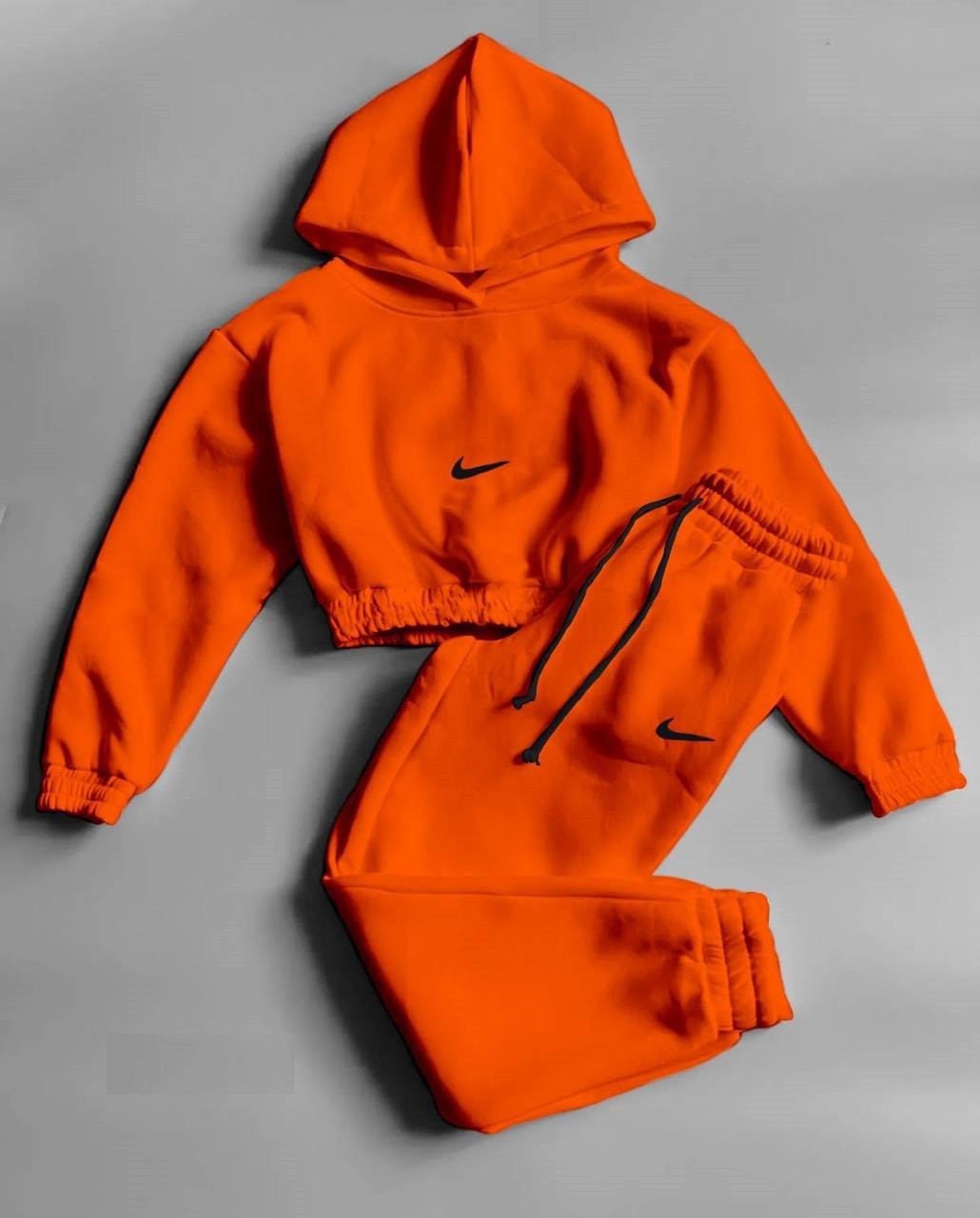Жіночий спортивний костюм NIKE оранж