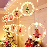 Рождественские оконные светильники BLOOMWIN