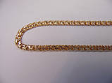 Золотий браслет, розмір 20,5 см Новий, фото 2