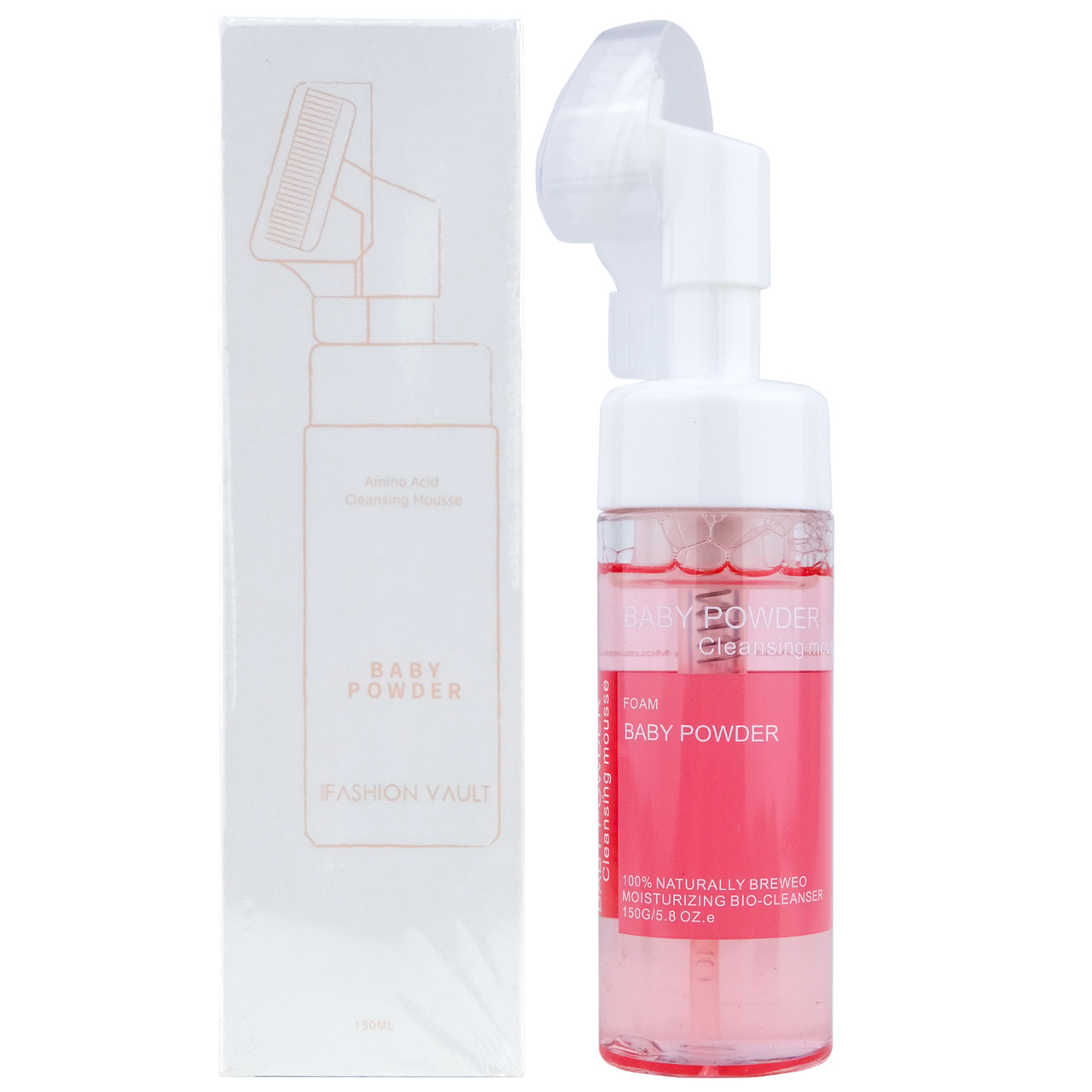 Пінка-мус для вмивання Wokali Baby Powder Cleansing Mousse150 мл