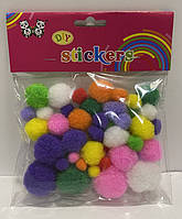 Набір для творчості Помпони 50 штук 272-6