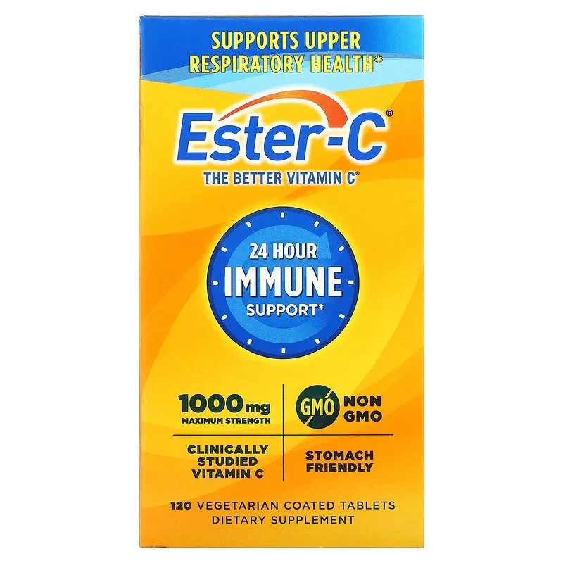 Nature's Bounty, Ester-C, максимальна ефективність, 1000 мг, 120 вегетаріанських таблеток