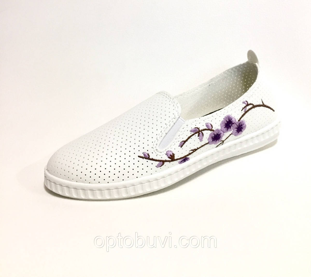 Мокасини жіночі SV з вишивкою