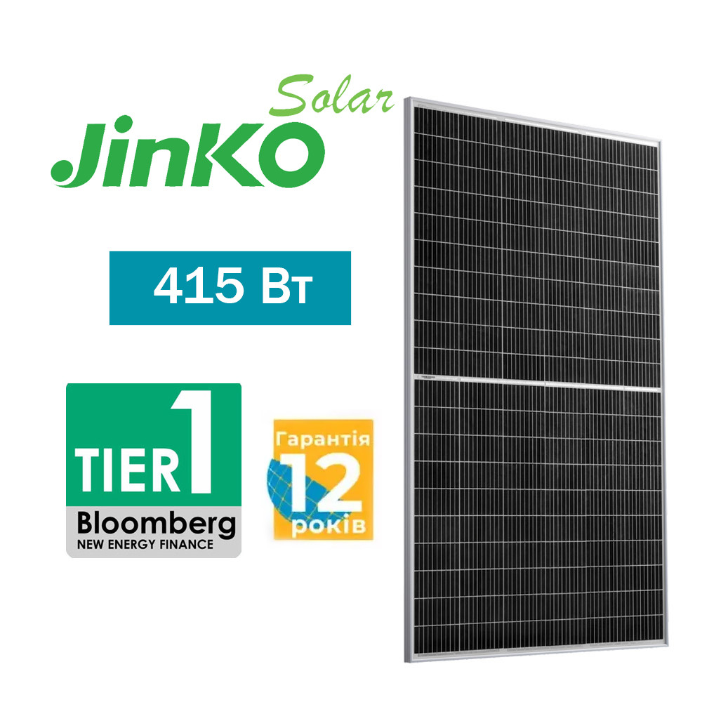 Монокристаллическая Солнечная Панель Jinko 415W — Купить Недорого на ...