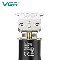 Професійний триммер VGR Professional Hair Trimmer V-170 Black (V-170-BL), фото 5
