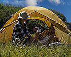 Намет Naturehike P-Series II (2-х місний) 210T 65D polyester Graphic NH18Z022-P green, фото 5