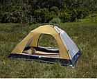 Намет Naturehike P-Series II (2-х місний) 210T 65D polyester Graphic NH18Z022-P green, фото 7