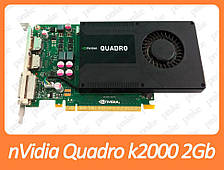 Відеокарта nVidia Quadro K2000 2Gb PCI-Ex DDR5 128bit (DVI + 2 x DP)