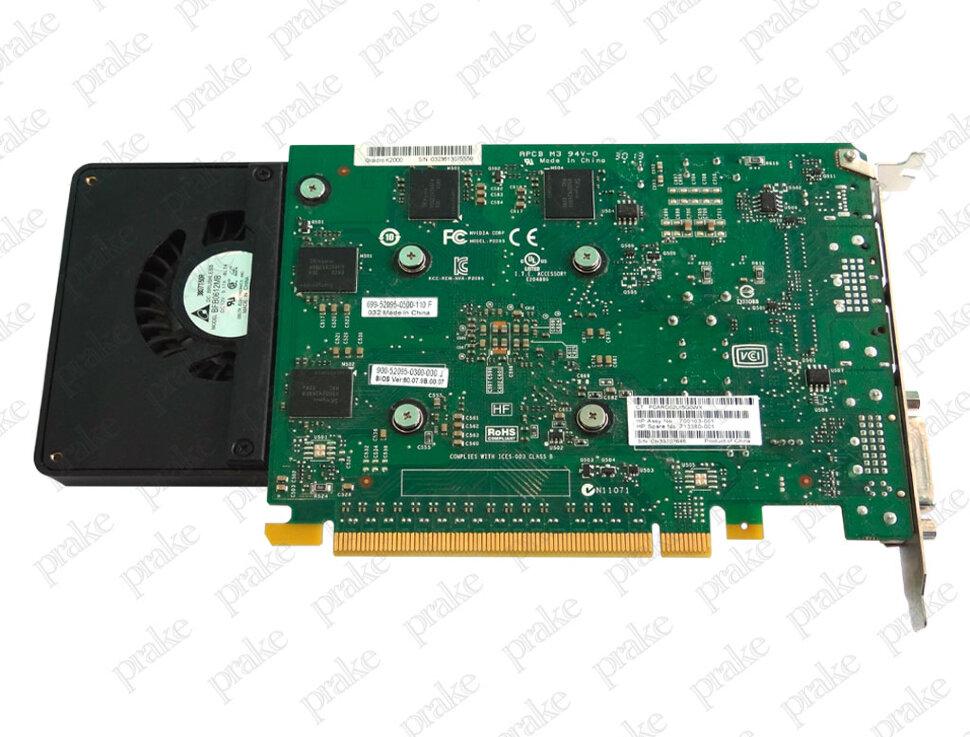 Видеокарта nVidia Quadro K2000 2Gb PCI-Ex DDR5 128bit (DVI + 2 x DP) - фото 3 - id-p1795480553