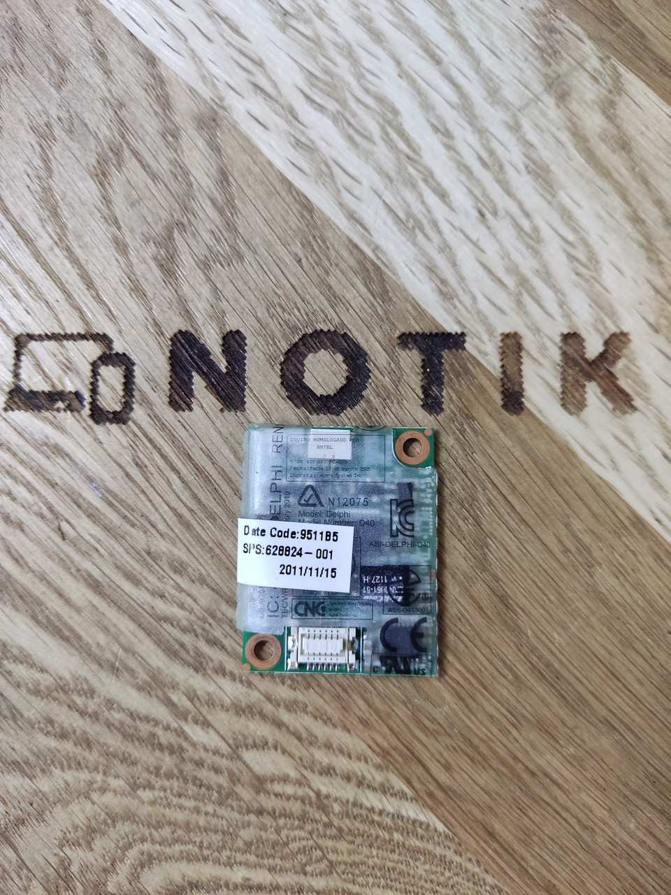 Карта модему RJ-11 Guzzi 56K V.92 MDC data/fax modem module(628824-001) Б/В