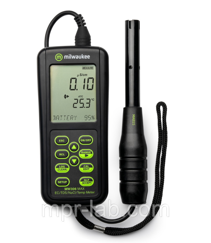 Професійний TDS / NaCl / Темр Milwaukee MW306 (США)