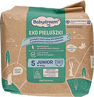 Еко підгузники Babydream 5 Junior (10-16 кг) 28 шт