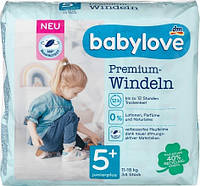 Підгузники Babylove Premium 5+ Junior Plus (11-18 кг), 34 шт