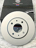 Диск гальмівний передній Mitsubishi Lancer 9 1.6 (Міцубісі Лансер 9) ABS Нідерланди, фото 4