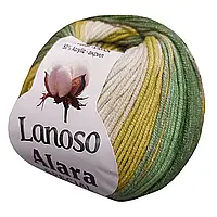 Lanoso ALARA SPECIAL (Алара Спешил) № 707 (Пряжа бавовна з акрилом, нитки для в'язання)