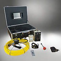 Видеодиагностика труб Dali D50 (50м 8 Мп) Эндоскоп для канализации, видеоинспекция