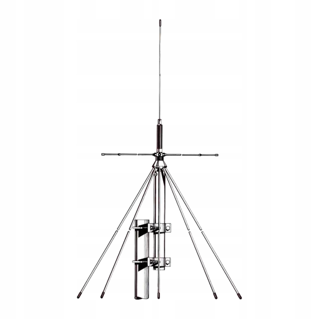 Антена SIRIO SD-2000 / N базова широкосмугова дискоконусна для скануючих приймачів (100 - 2000 МГц)