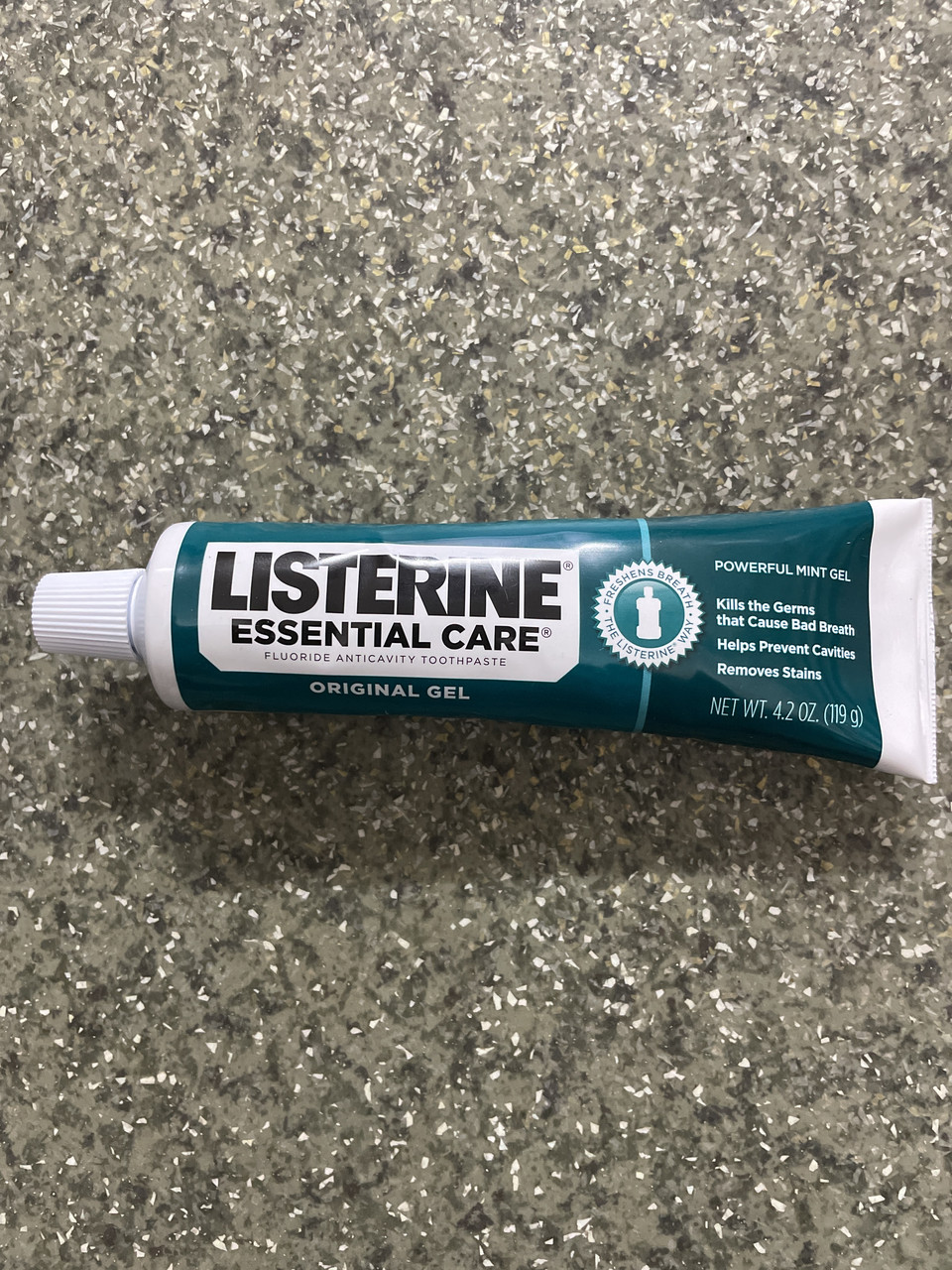 Зубна паста Лістерін LISTERINE Essential care Original Gel 119 gram