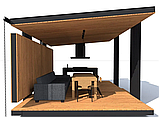 Бесідка для котеджу, модель 2023 року, фото 6