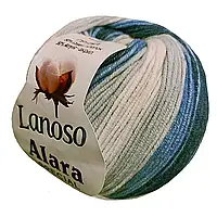 Lanoso ALARA SPECIAL (Алара Спешил) № 710 (Пряжа бавовна з акрилом, нитки для в'язання)