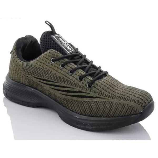 Кросівки чоловічі зелені р.44 Bonote текстиль сітка, фото 1