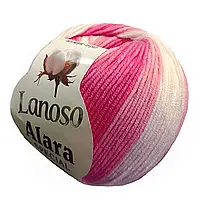Lanoso ALARA SPECIAL (Алара Спешил) № 715 (Пряжа бавовна з акрилом, нитки для в'язання)