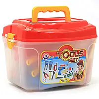 Набір інструментів для дітей Tools set «Технок» конструктор, 94 деталей у валізі (4395