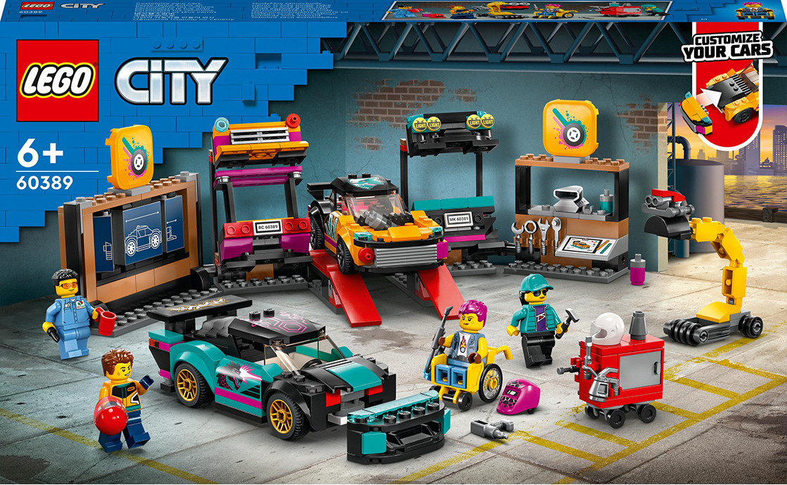 LEGO City Тюнінг-ательє 507 деталей (60389)
