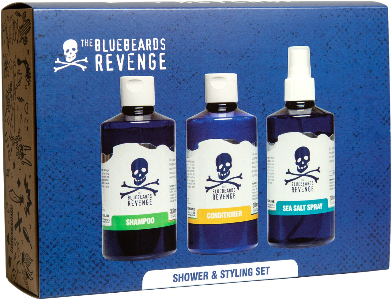Набір для волосся The BlueBeards Revenge Beard Shower & Styling Set