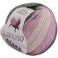 Lanoso ALARA SPECIAL (Алара Спешил) № 723 (Пряжа бавовна з акрилом, нитки для в'язання)