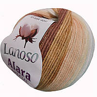 Lanoso ALARA SPECIAL (Алара Спешил) № 724 (Пряжа бавовна з акрилом, нитки для в'язання)