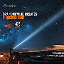 Ліхтар ручний Fenix TK20R V2.0 Акумулятор 5000mAh. 3000 люменів., фото 6