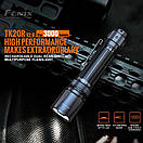 Ліхтар ручний Fenix TK20R V2.0 Акумулятор 5000mAh. 3000 люменів., фото 7