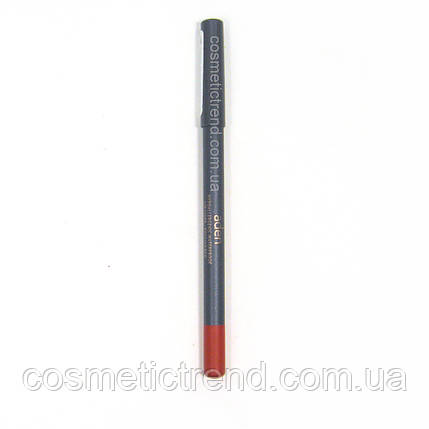 Олівець для губ водостійкий дерев'яний Lipliner Russian Red #34 (червоний матовий) Aden Cosmetics, фото 1