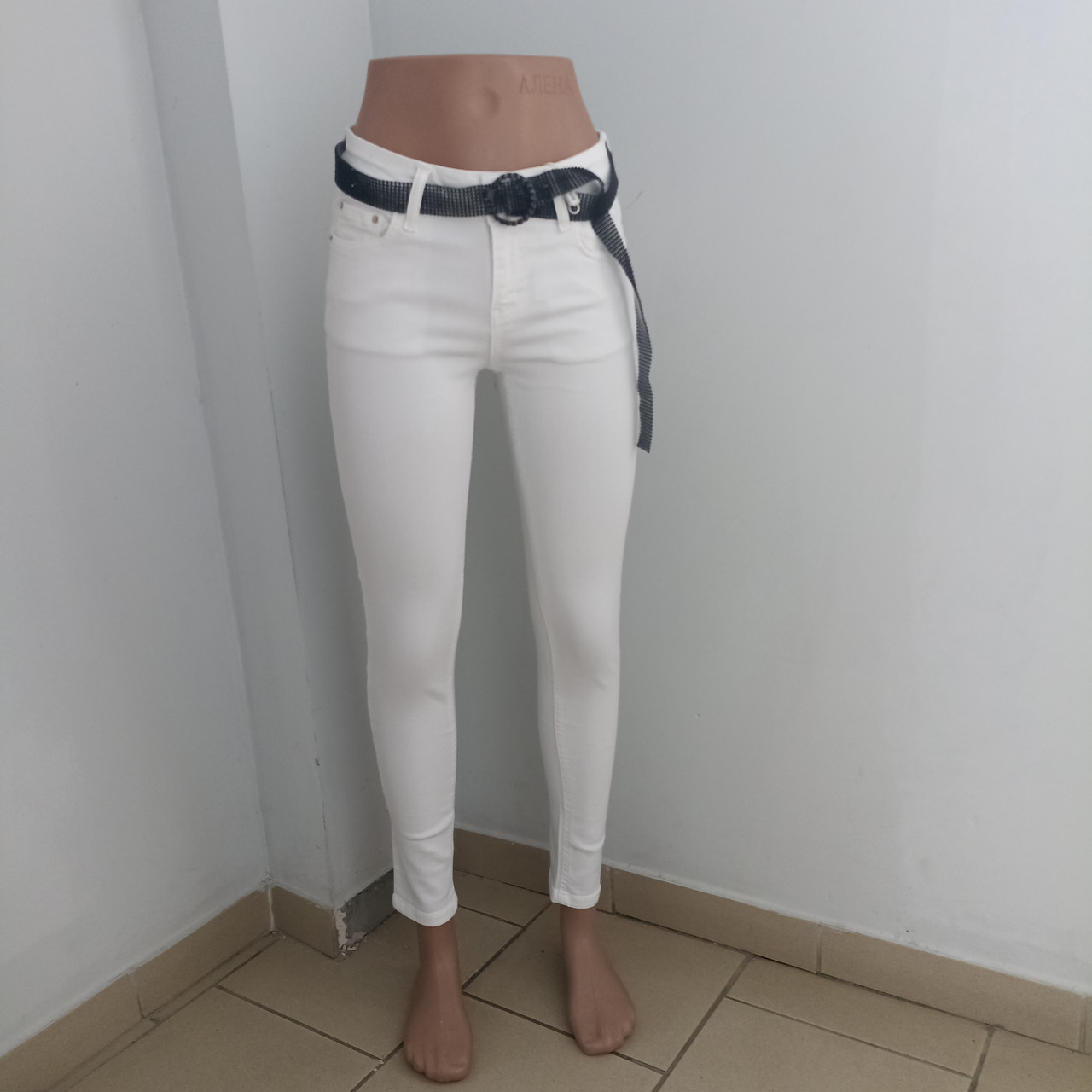 Жіночі білі джинси бренд скіні Туреччина - фото 1 - id-p1795554100