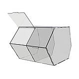 Диспенсер  EKOSTAR  для мармеладів, снеків, горіхів 2 комірки, фото 2