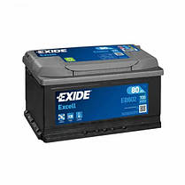 Автомобільний акумулятор Exide Excell EB802 80 Ah 700 En(0), фото 3