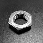 DIN 439B Гайка низька шестигранний дрібний крок 4 цинк, фото 6