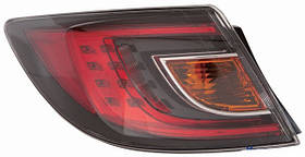 Ліхтар задній для Mazda 6 хетчбек/седан '08 -10 правий (DEPO) зовнішній, червоний Led