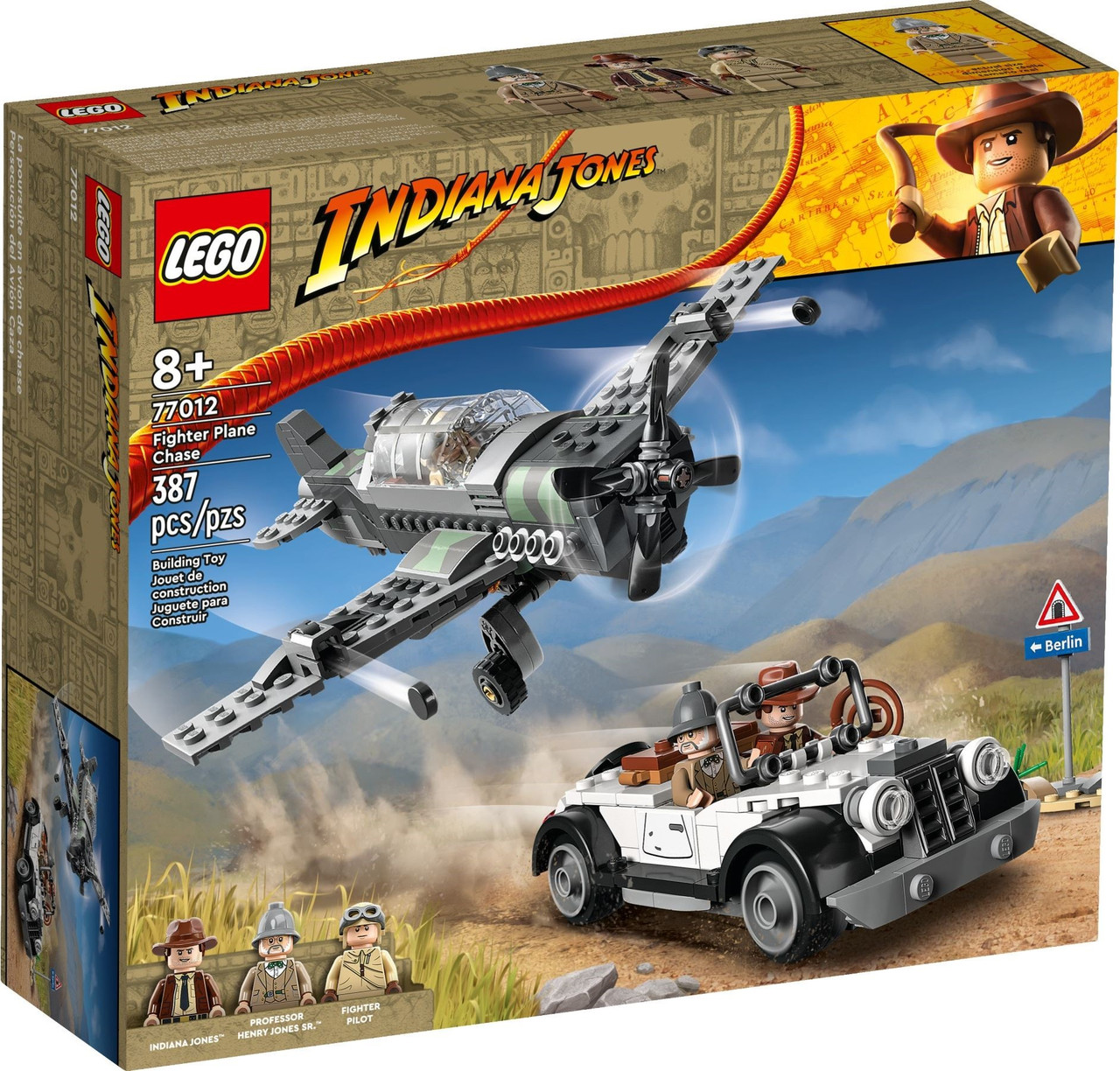 Lego Indiana Jones Погоня на винищувачі 77012
