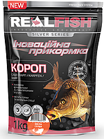 Прикормка RealFish карп кислая груша 1 кг