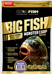 Підгодовування RealFish Big Fish короп мідія 1 кг